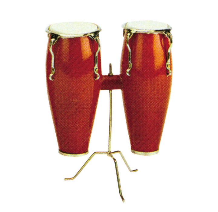 Miniature Double Conga Musical Instrument Replica Gift
